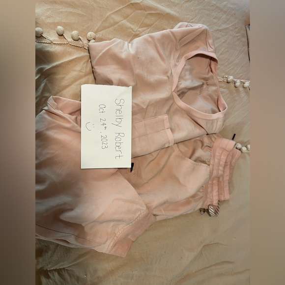 Light Pink Jaanuu Scrubs - Picture 1 of 1